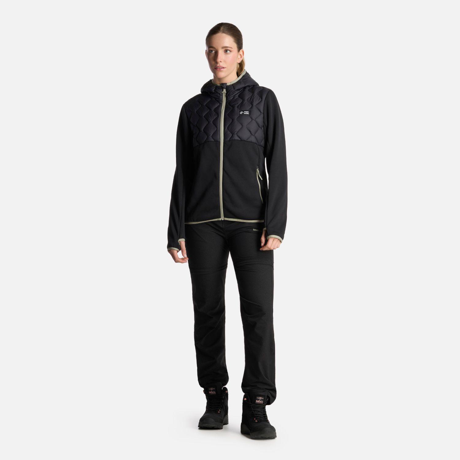 Chaqueta Mujer Altiplano Negro Haka Honu V25-6