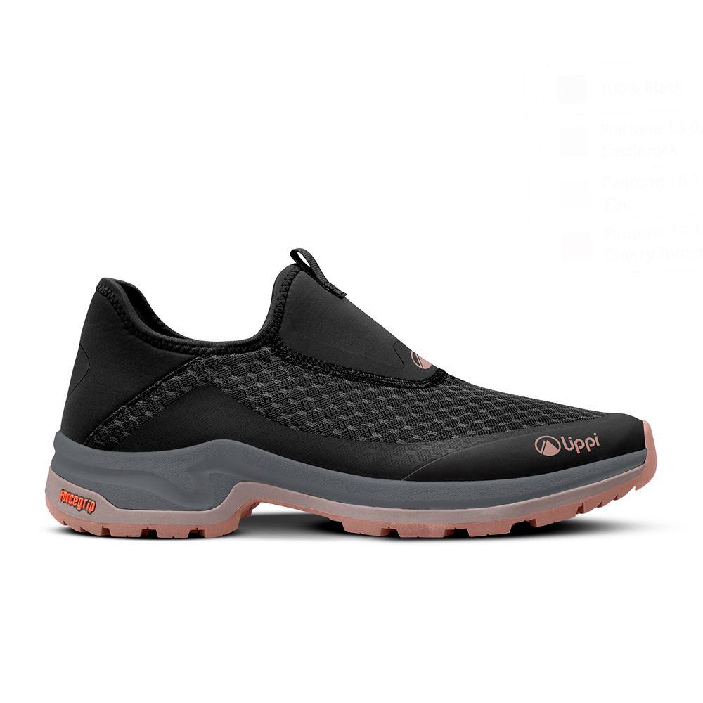 Zapatilla Mujer Panal III Negro Lippi-0