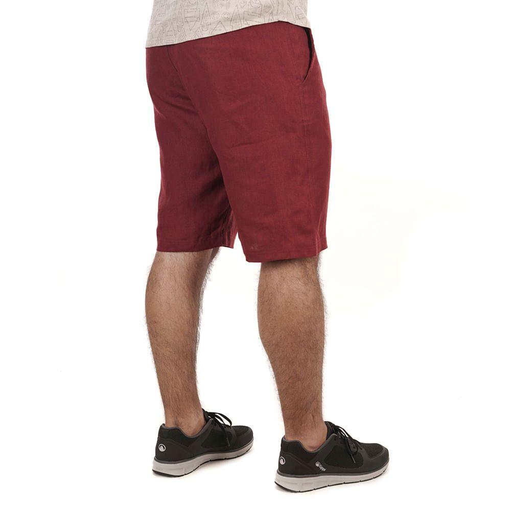 Short Hombre Lino Shorts Taupe Lippi-2
