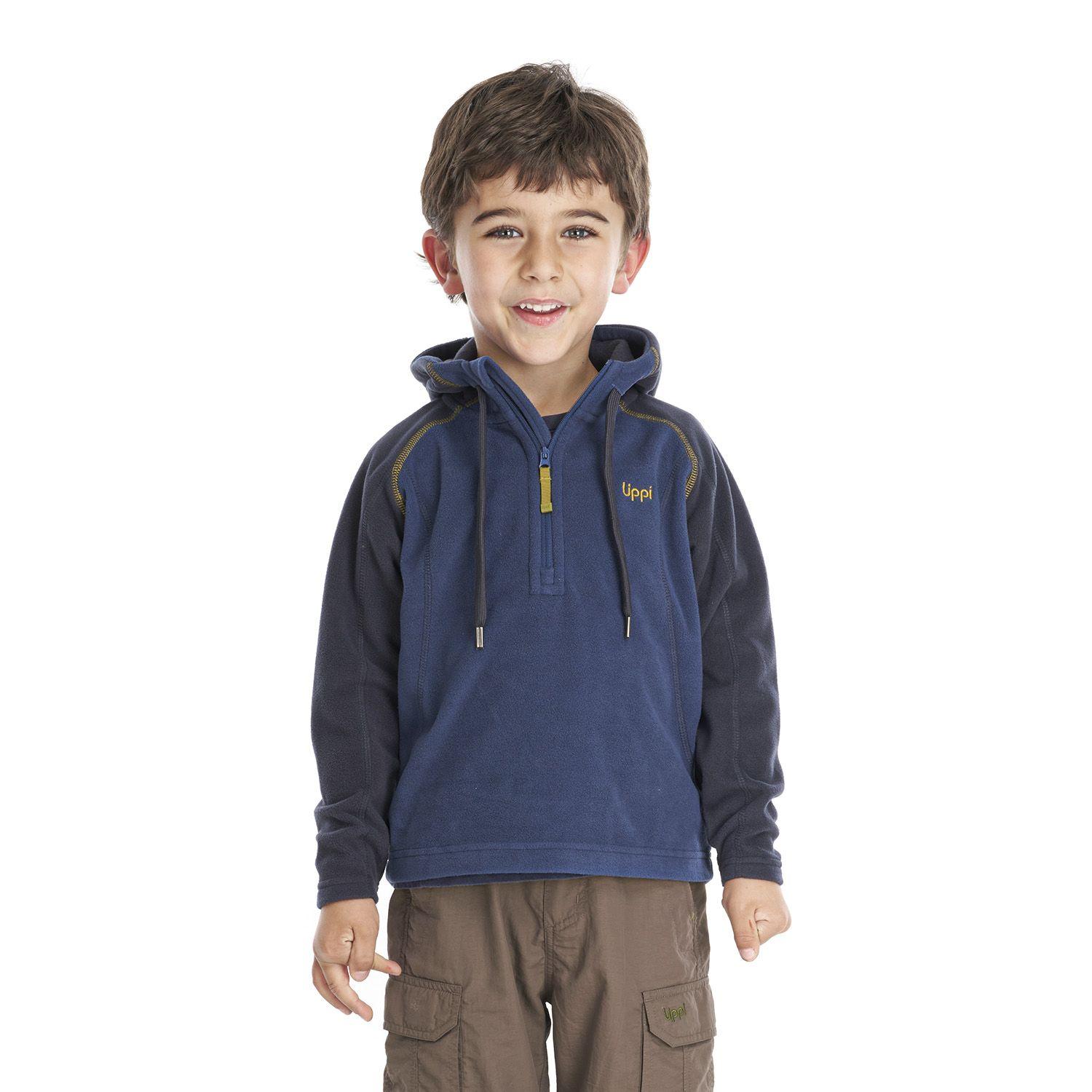 Chaqueta Niño Cold Day Therm-Pro Hoody Jacket Azul Piedra Lippi-1