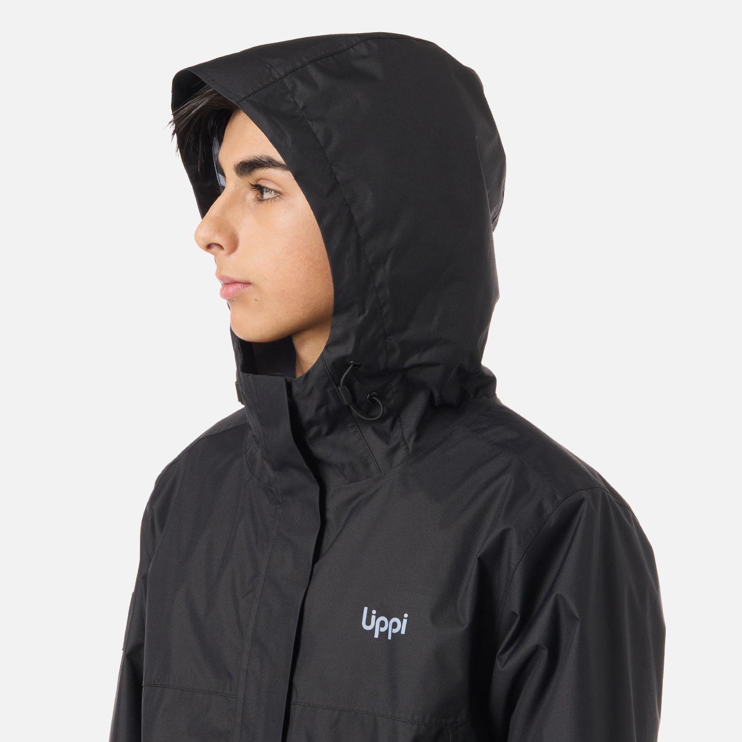 Chaqueta Teen Boy Blizzard B-Dry Hoody Jacket Negro Lippi V26-3