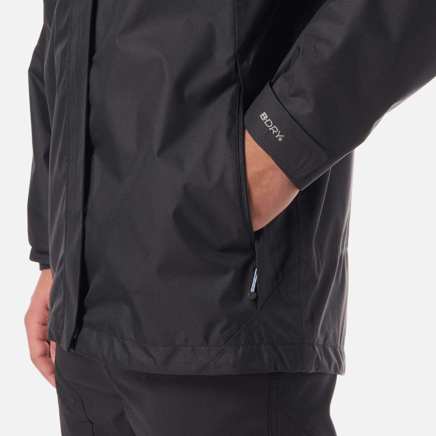 Chaqueta Teen Boy Blizzard B-Dry Hoody Jacket Negro Lippi V26-4