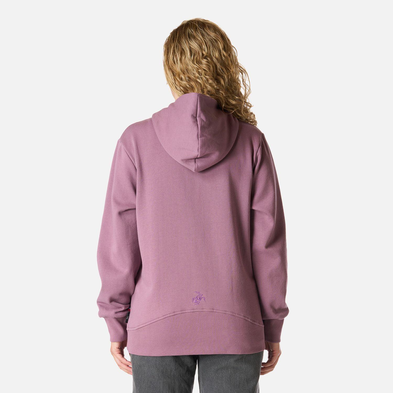 Polerón Mujer Motomami Full Zip Lila Haka Honu-2