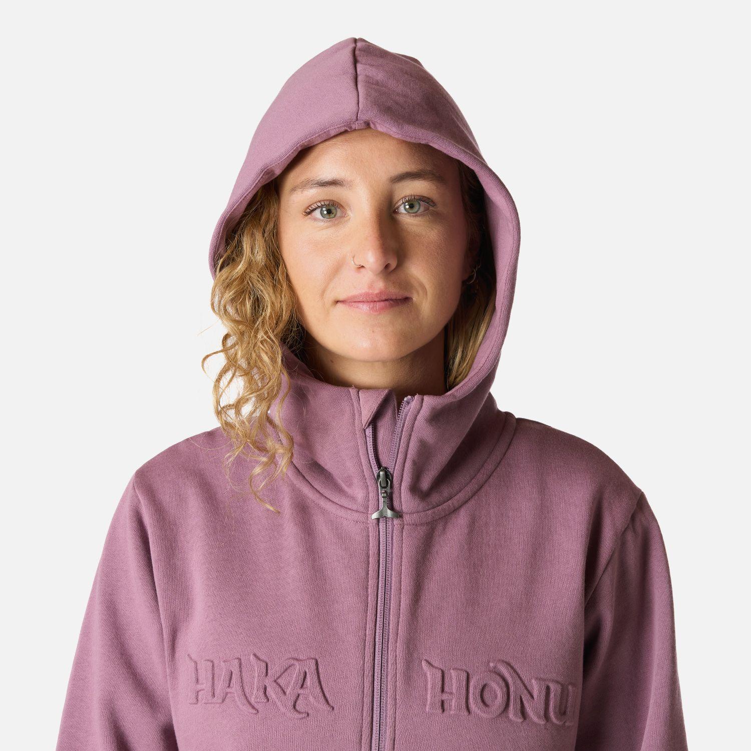 Polerón Mujer Motomami Full Zip Lila Haka Honu-3