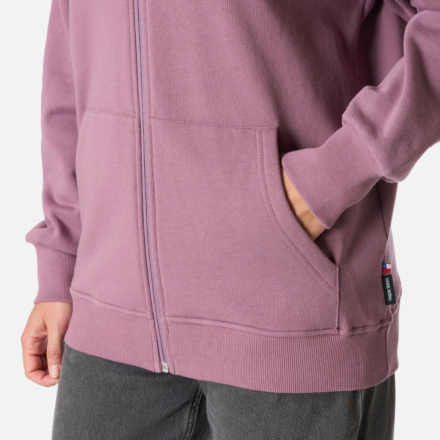 Polerón Mujer Motomami Full Zip Lila Haka Honu-4