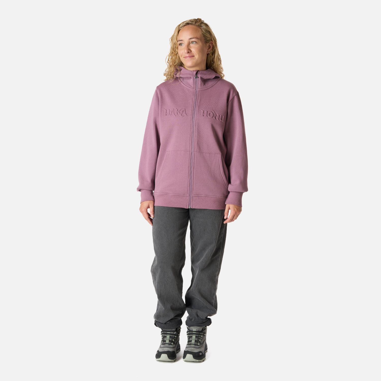 Polerón Mujer Motomami Full Zip Lila Haka Honu-5