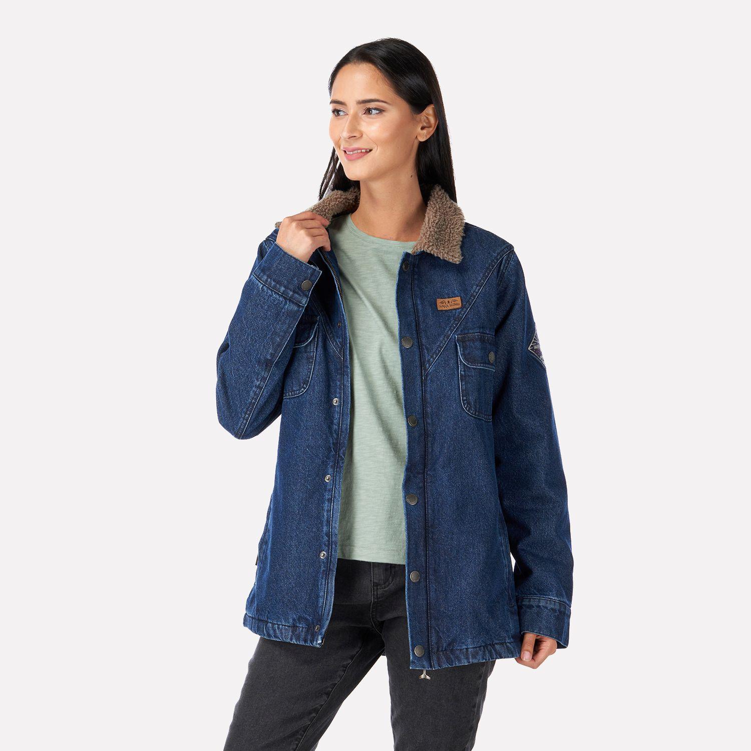 Chaqueta Mujer Joplin Azul Haka Honu I22-1