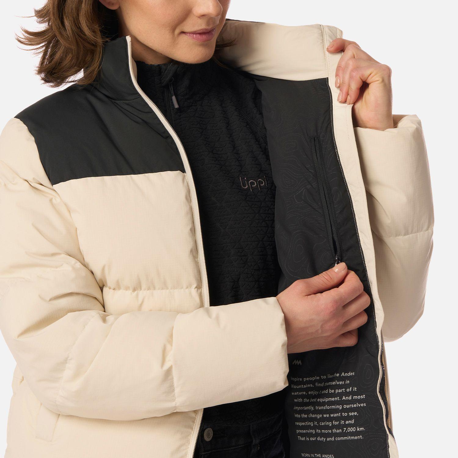 Chaqueta Mujer Urban Down Jacket Crema Lippi I26-6