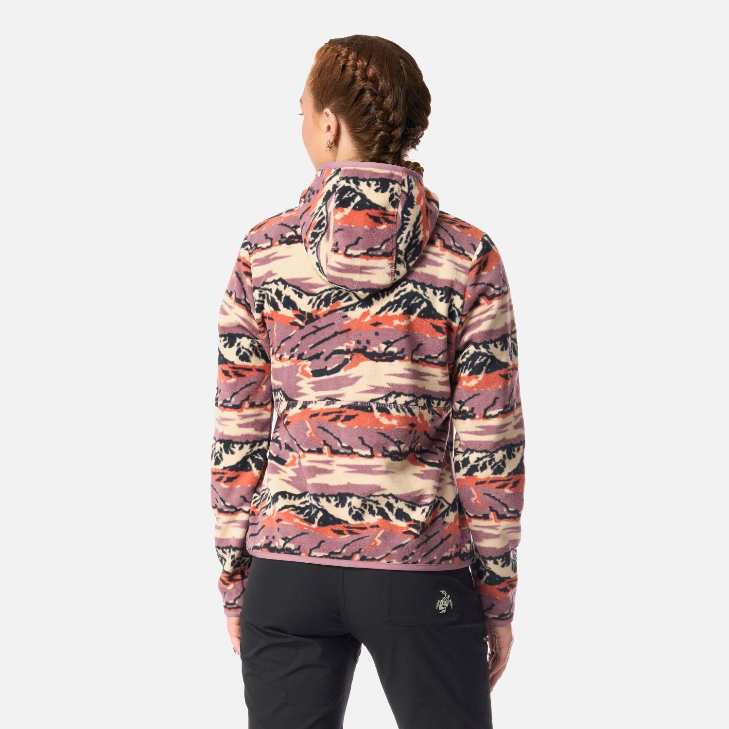 Polar Mujer Tokerau Hoody Print Lila Haka Honu-2