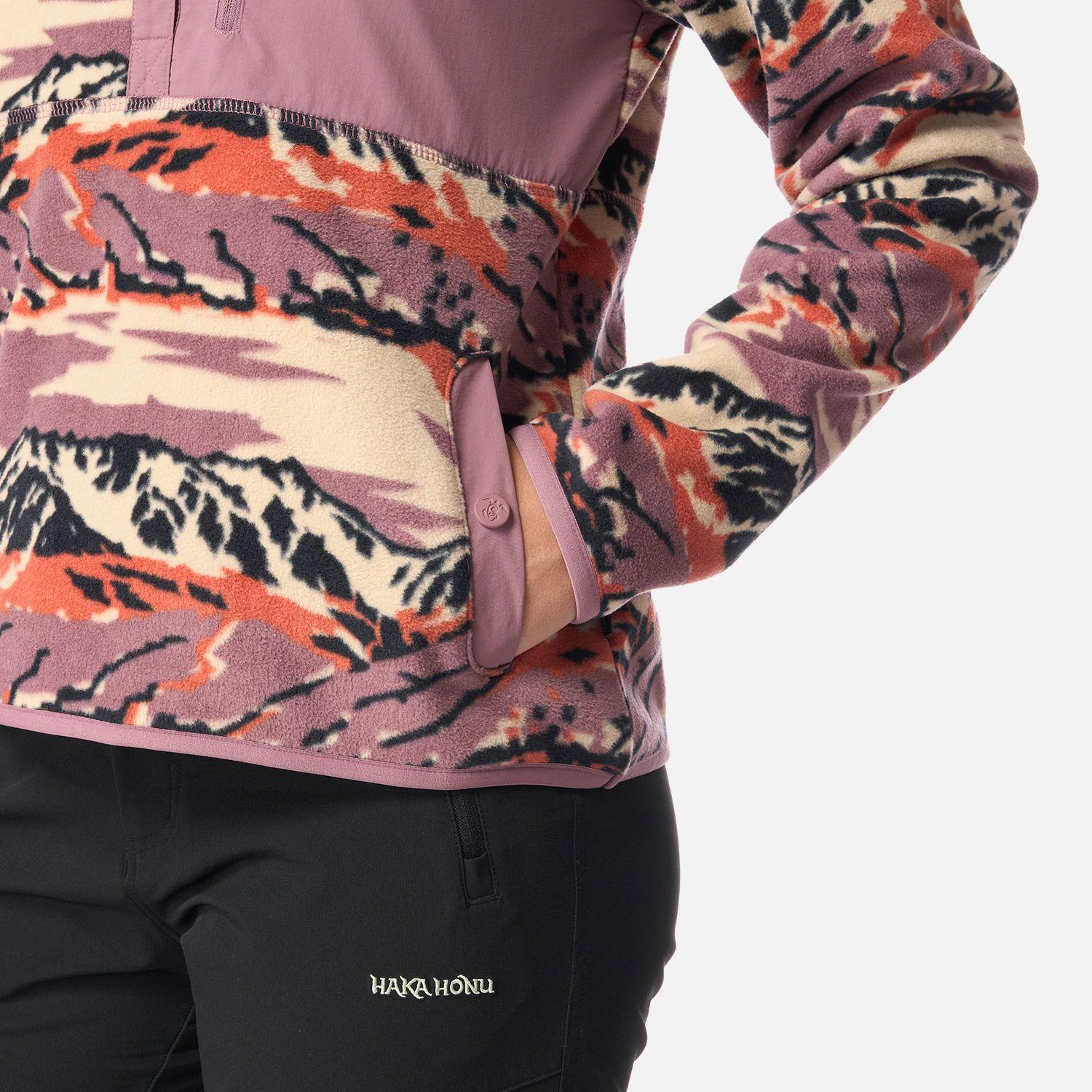 Polar Mujer Tokerau Hoody Print Lila Haka Honu-4