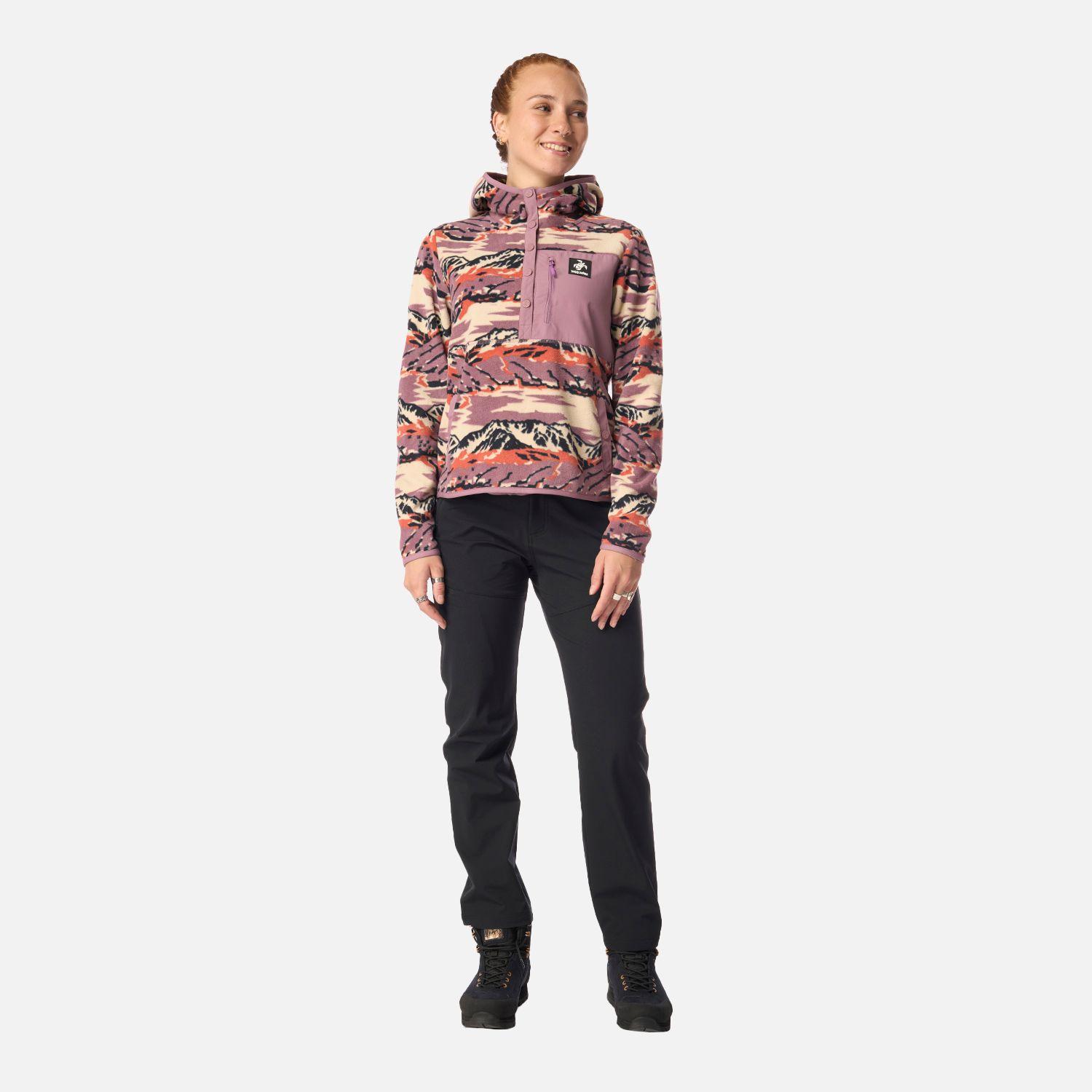 Polar Mujer Tokerau Hoody Print Lila Haka Honu-5