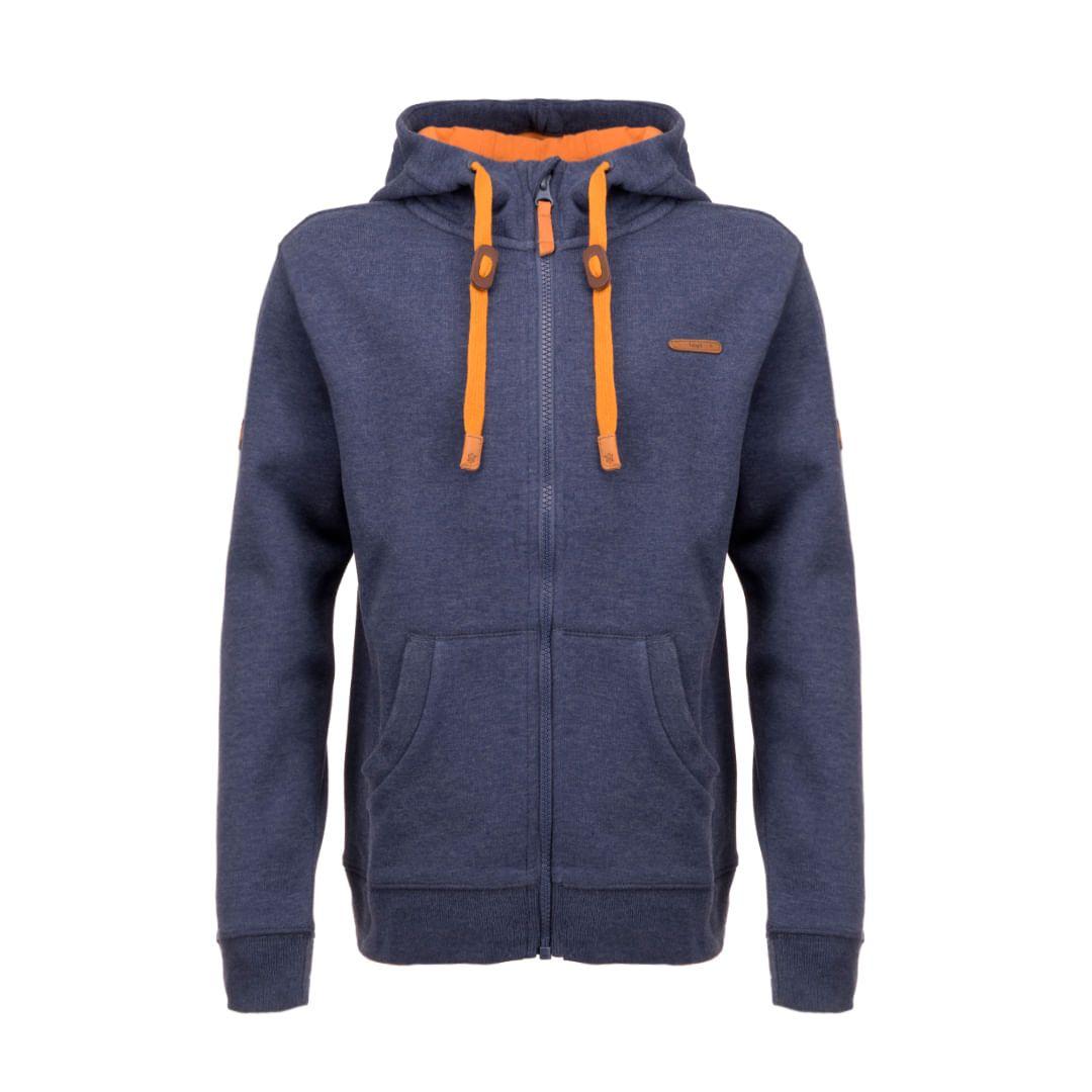 Poleron Niño Insigne Full Zip Hoody Azul Marino Lippi-0