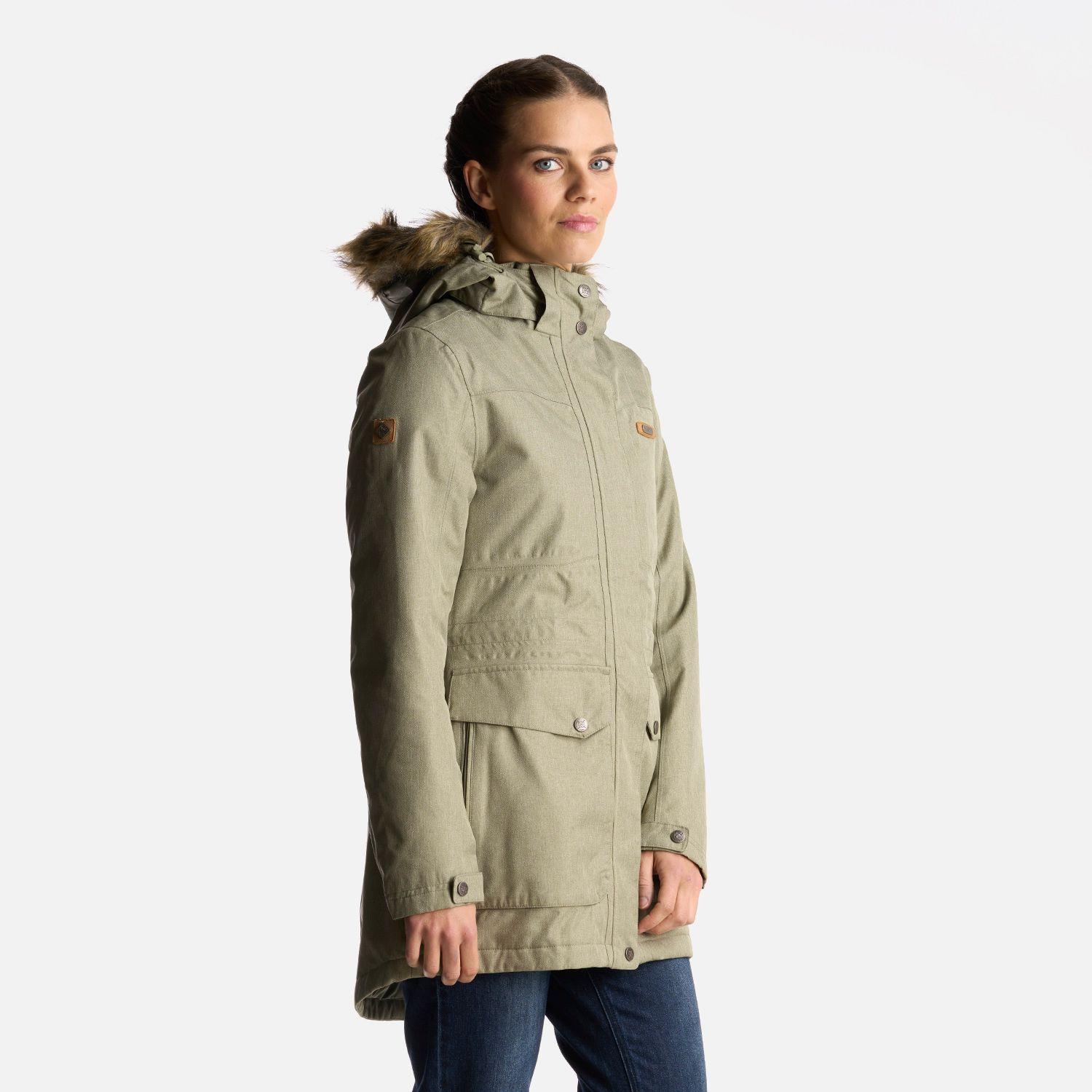 Chaqueta Mujer Roble B-Dry Hoody Jacket Laurel Lippi-1