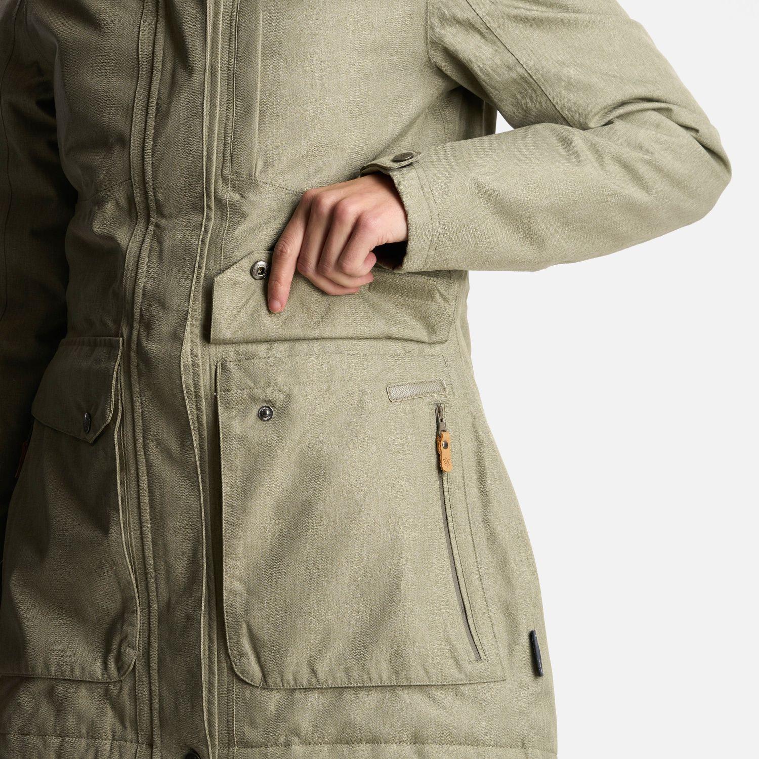 Chaqueta Mujer Roble B-Dry Hoody Jacket Laurel Lippi-6