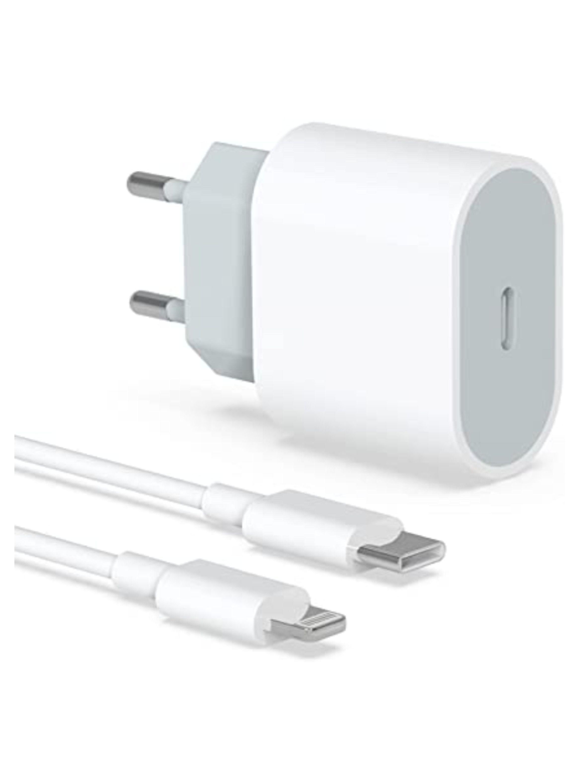 Cargador Carga Rapida 20w iPhone 8 X Xr 11 12 13 14 Pro Max-1