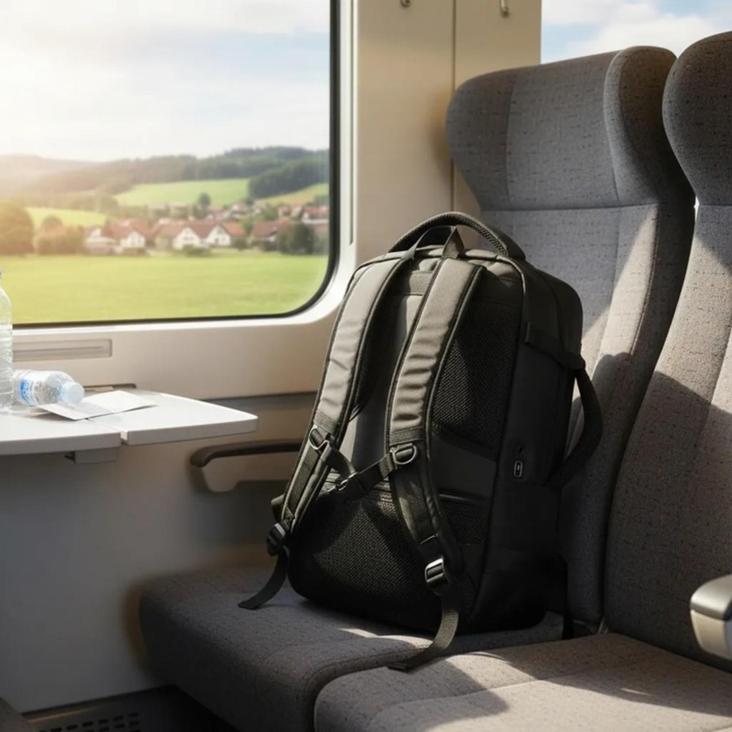 Mochila De Viaje Para Equipaje De Mano Compatible 35 L-3