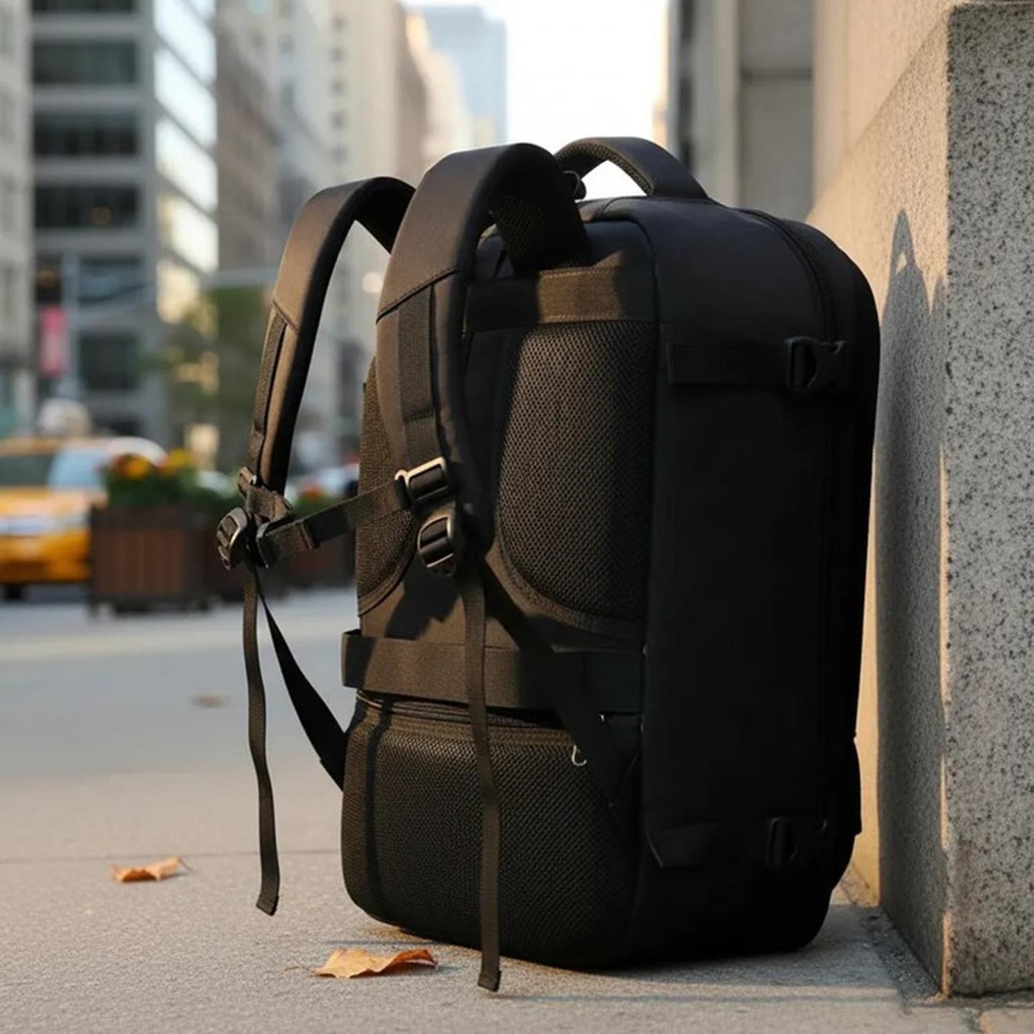 Mochila De Viaje Para Equipaje De Mano Compatible 35 L-4