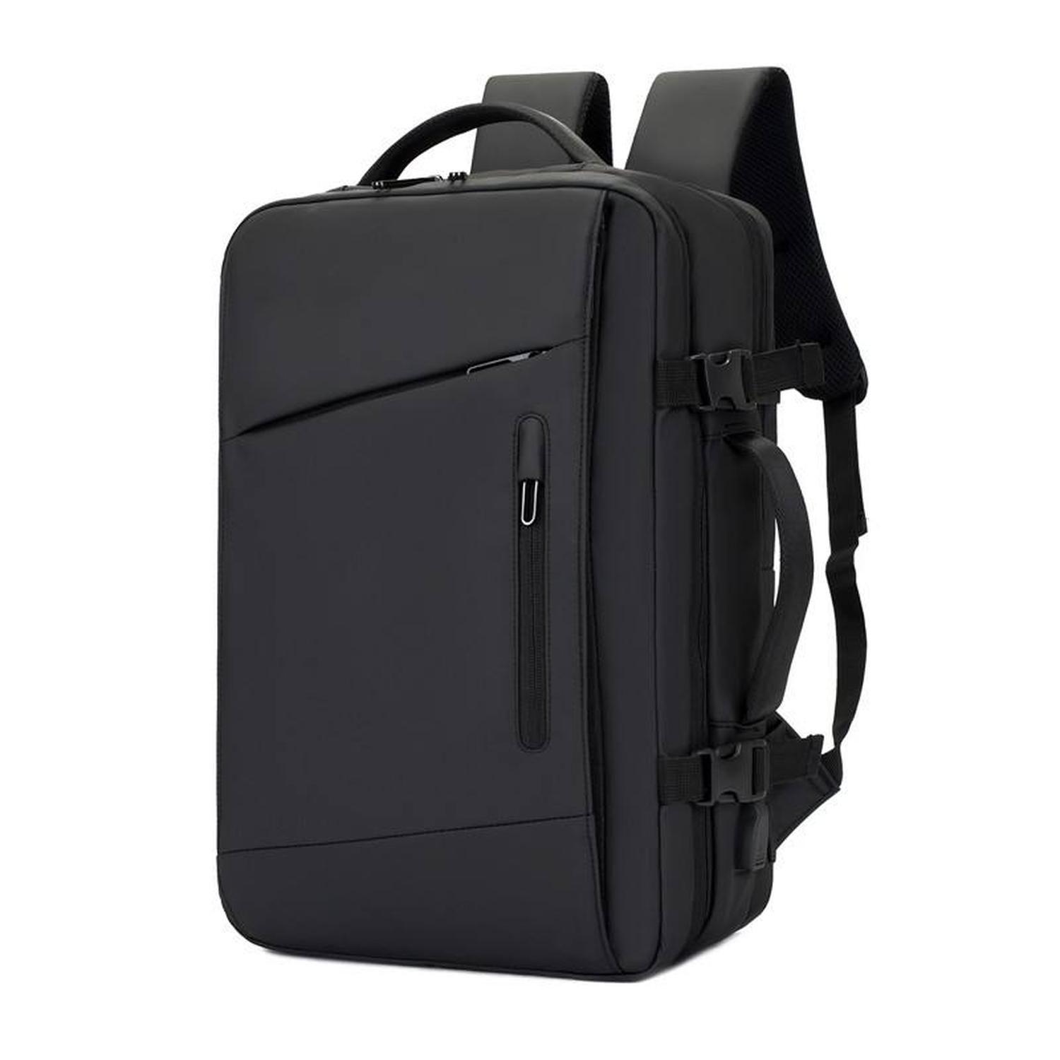 Mochila Cabina 48x30x25 Avión Deluxe Expandible Impermeable-4