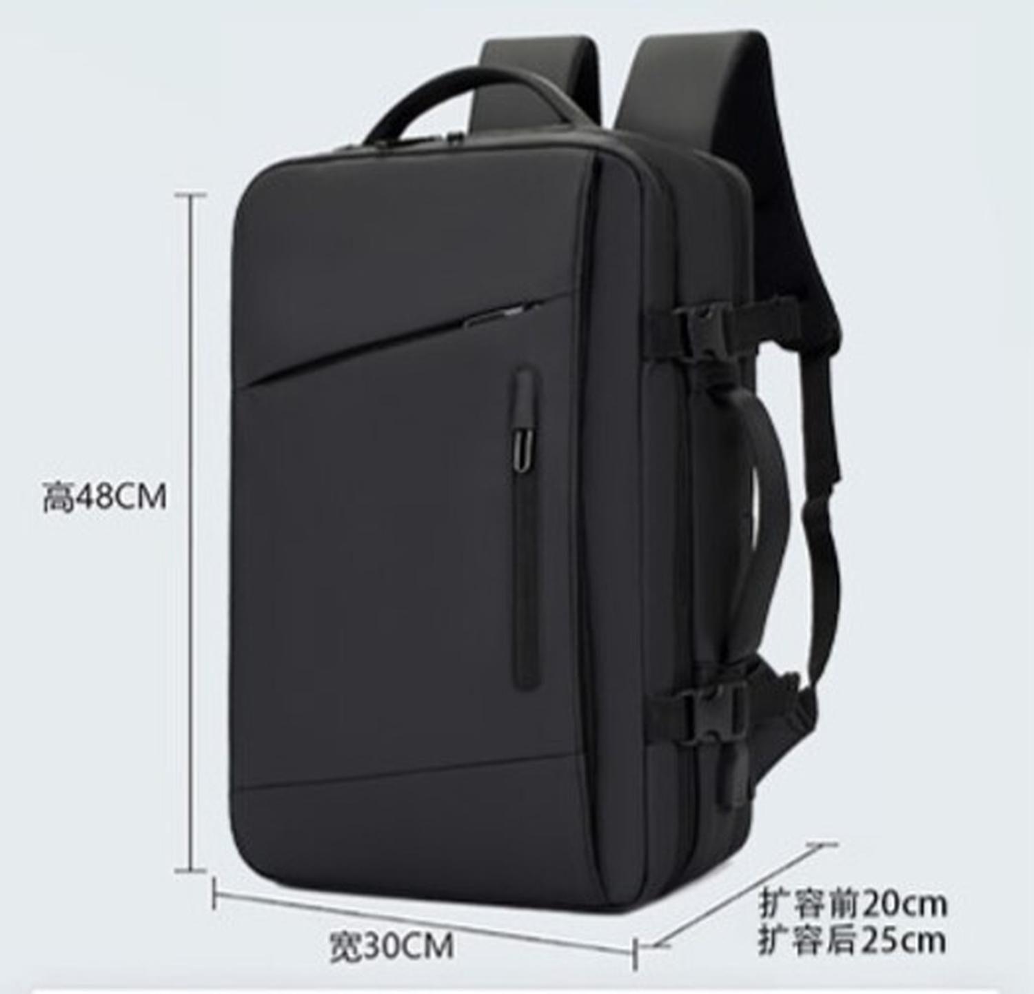 Mochila Cabina 48x30x25 Avión Deluxe Expandible Impermeable-5