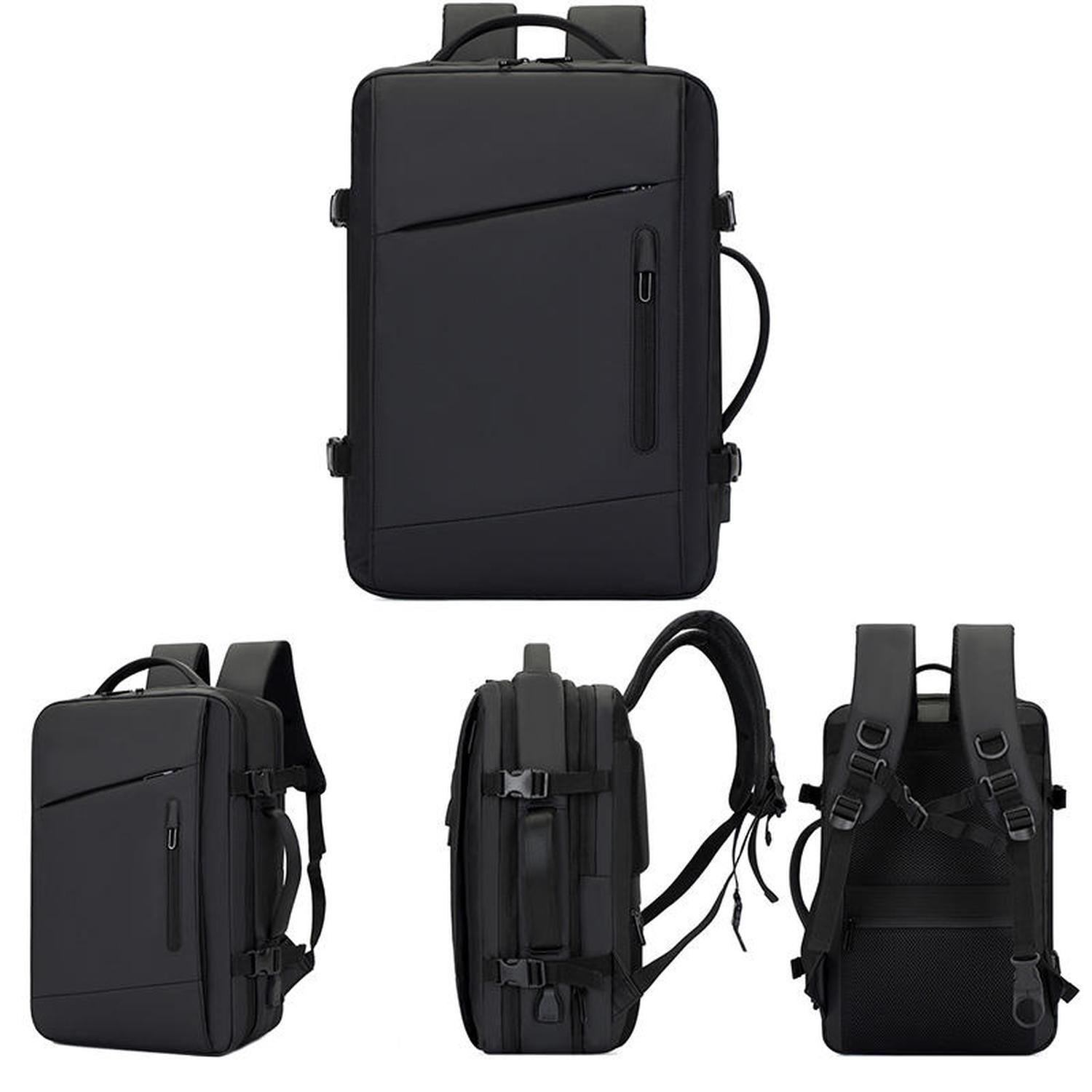 Mochila Cabina 48x30x25 Avión Deluxe Expandible Impermeable-2