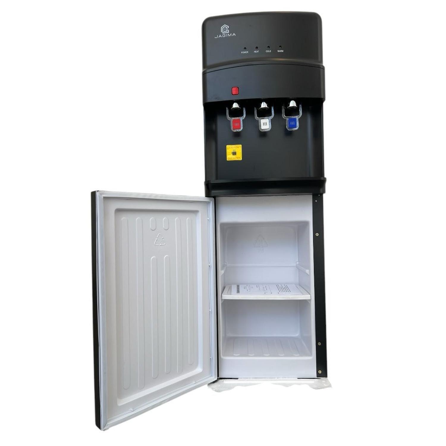 Dispensador De Agua Pedestal Compresor 2 Llaves C/gaveta blanco-0