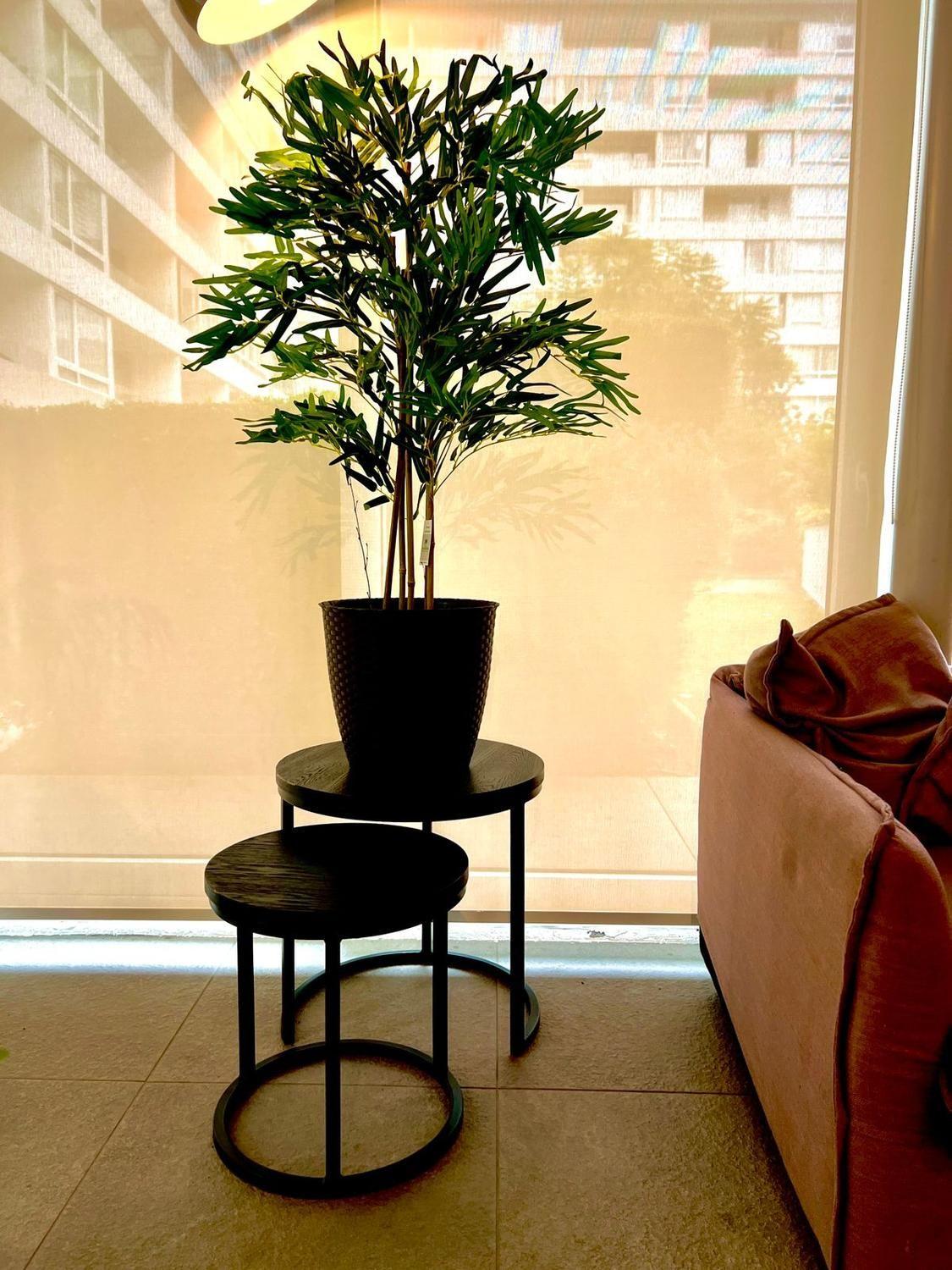 Planta Artificial Decorativa Arbol Grande Bamboo 120cm 730hj-8