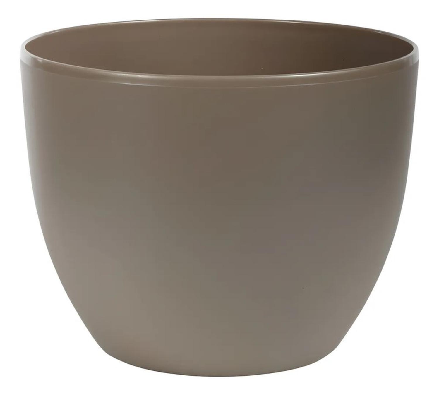 Macetero Nórdico Gris Oscuro L 30 cm 40 x 24 x 30-5