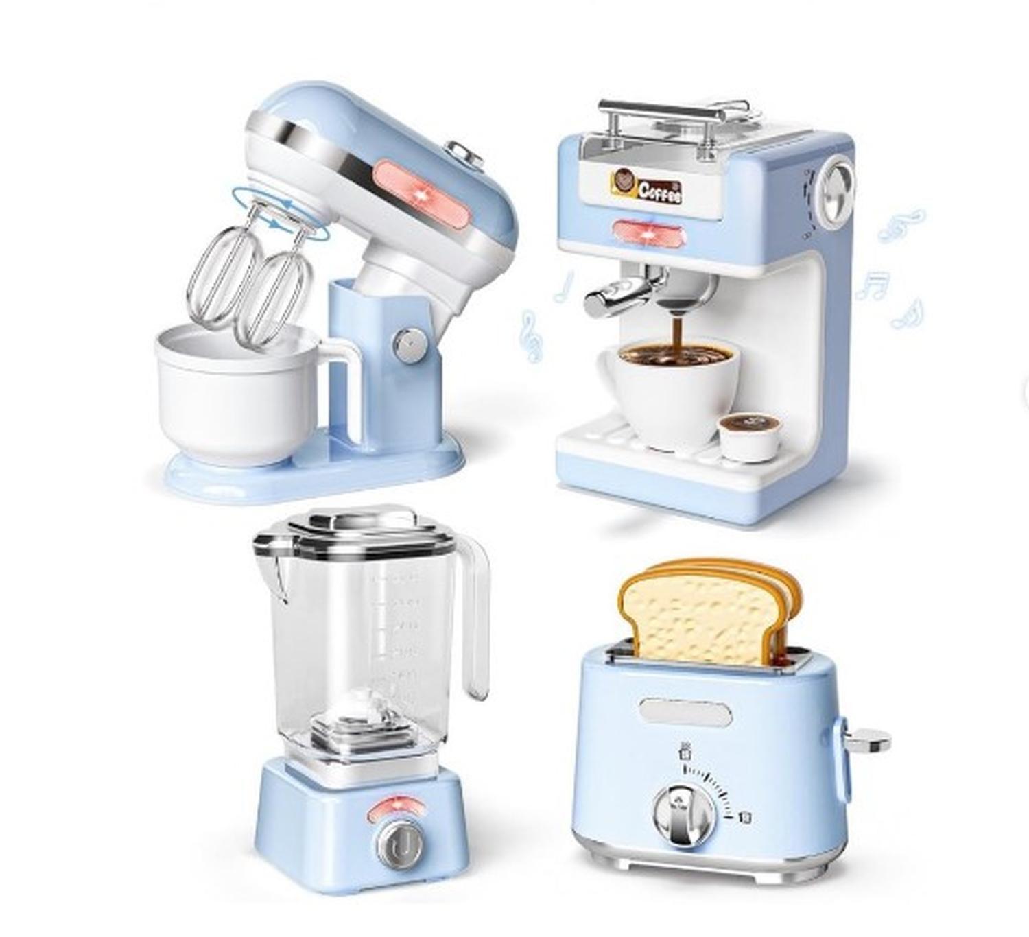 Cafetera eléctrica de juguete + 3A-Juguetes educativos-3