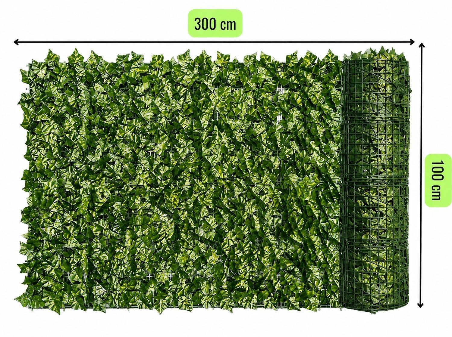 Malla de Hojas Cerca Diseño Enredadera Decoración 3x1m-5