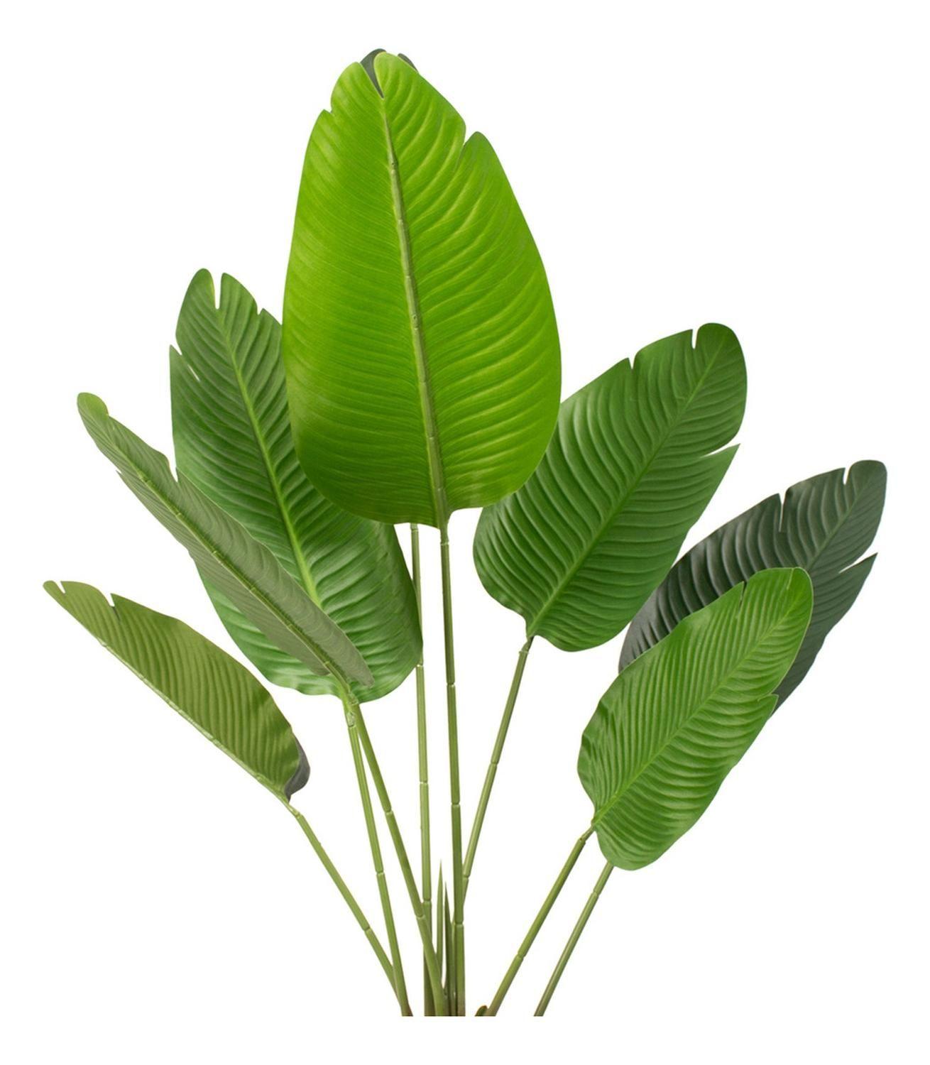 Planta Artificial Paradise Birds 120 Cm/8 Hojas Arbusto Real-2