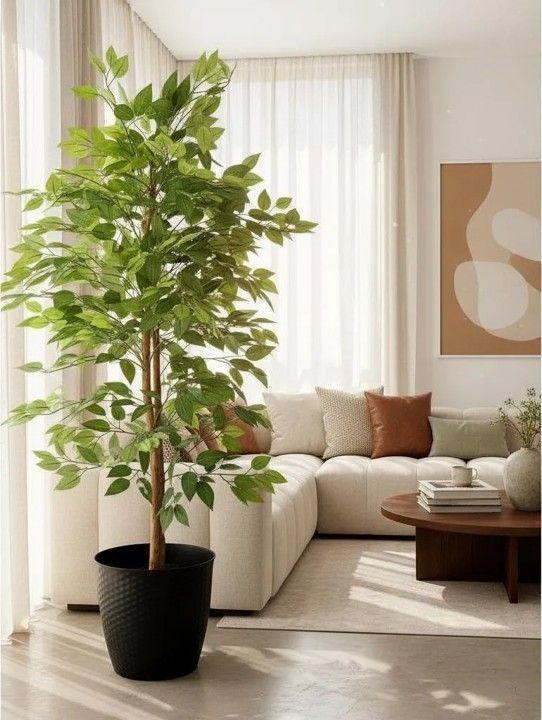 Planta Artificial Decorativa Arbol Grande Ficus 160cm 1008h-2