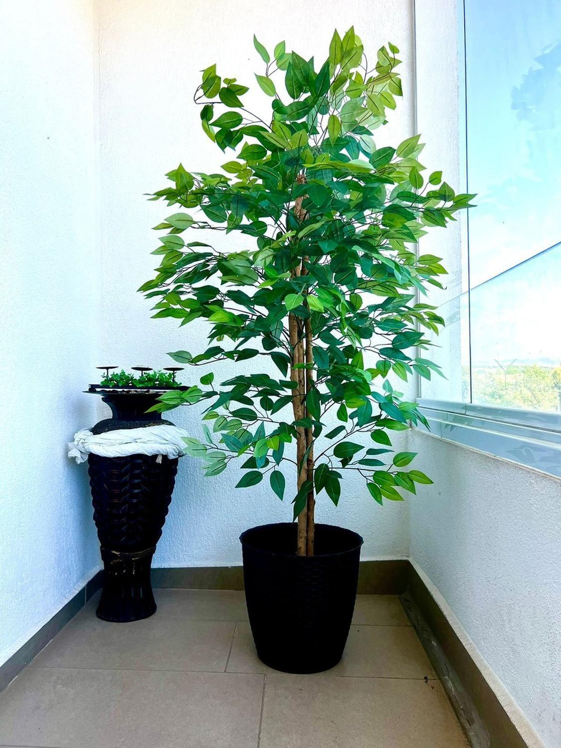 Planta Artificial Decorativa Arbol Grande Ficus 160cm 1008h-6