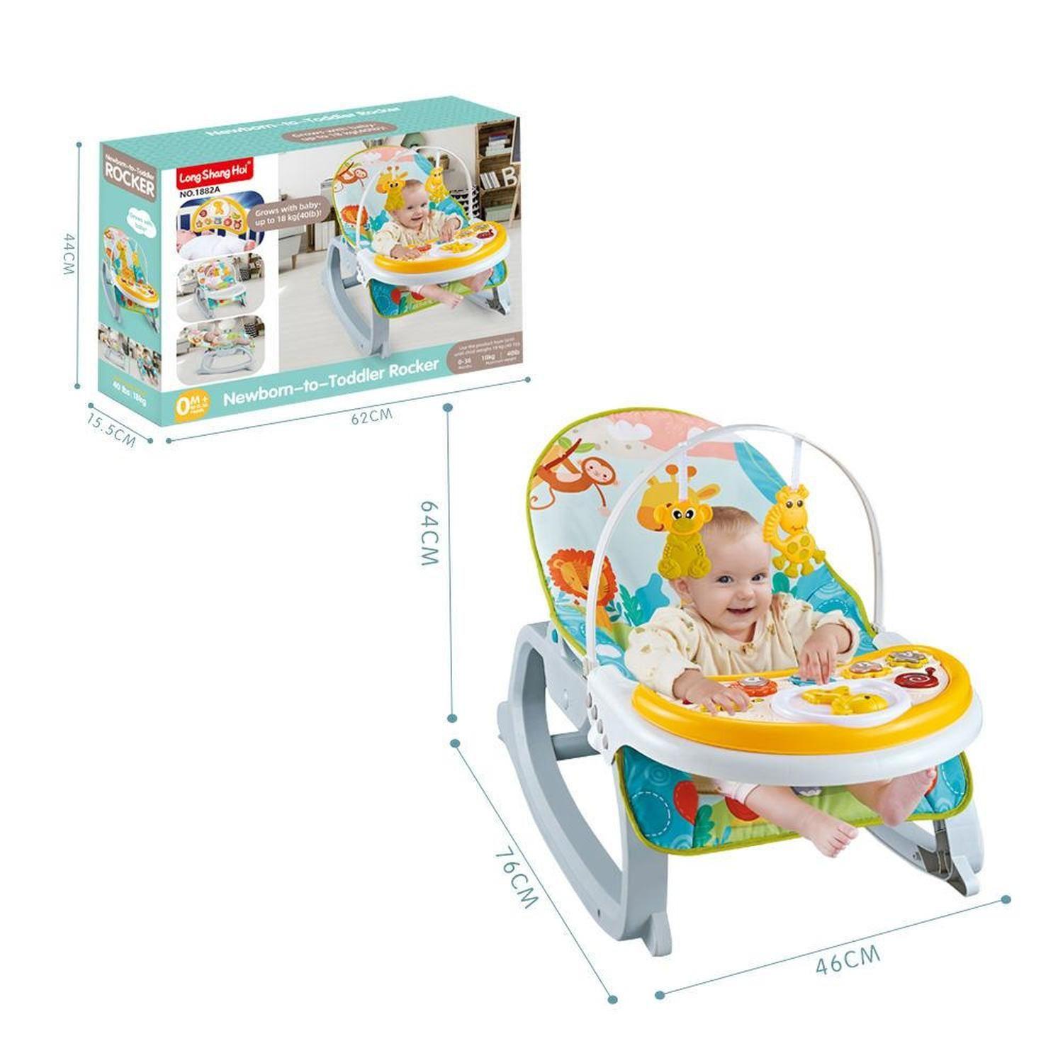 Juguete Silla Mecedora Vibradora 3 En1 Sonidos Infantil-5