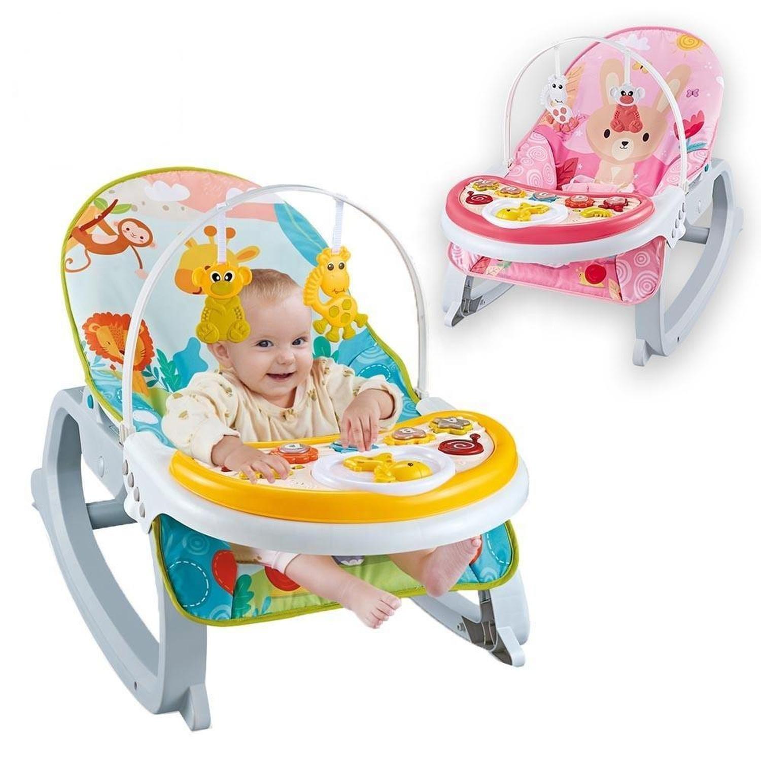 Juguete Silla Mecedora Vibradora 3 En1 Sonidos Infantil-0