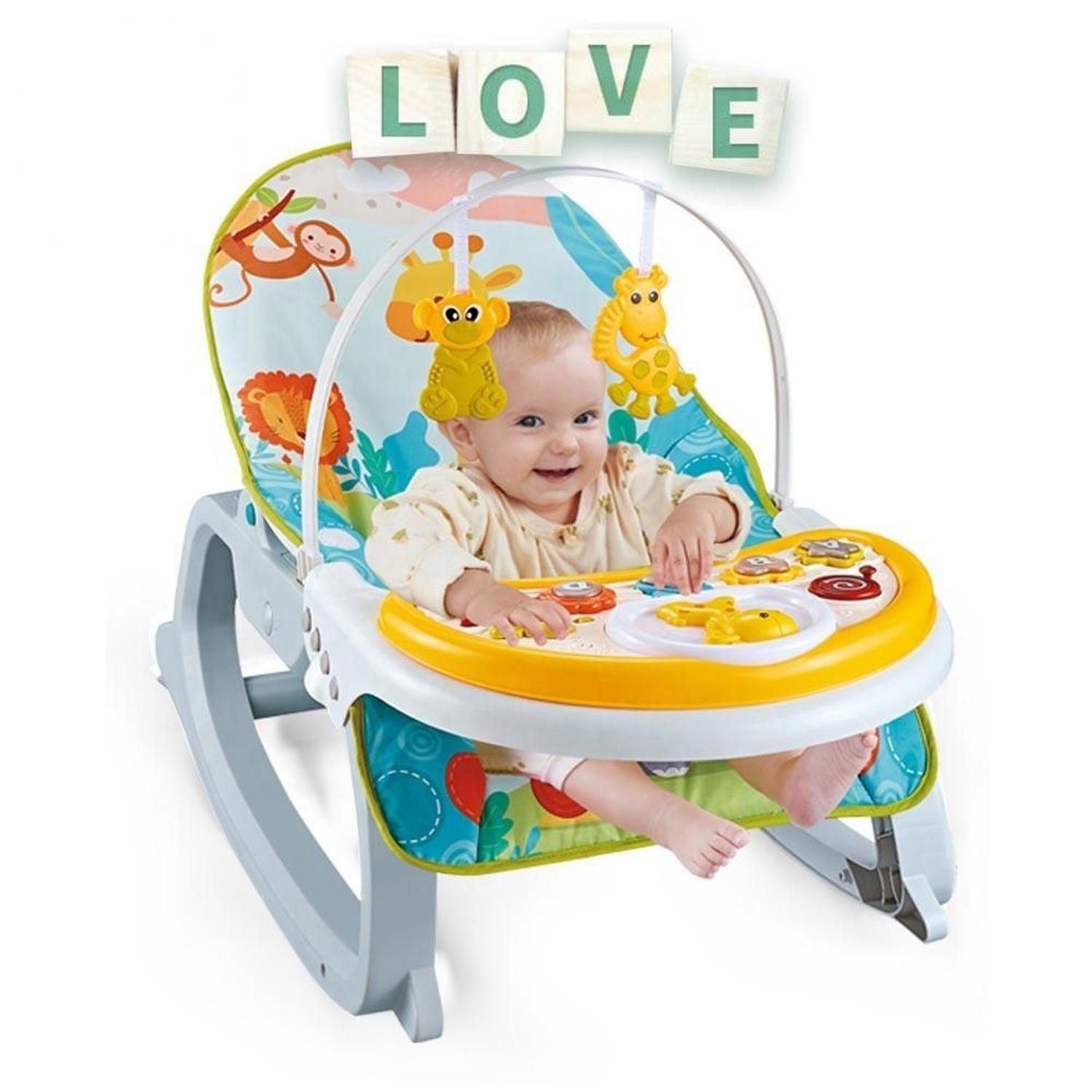 Juguete Silla Mecedora Vibradora 3 En1 Sonidos Infantil-1