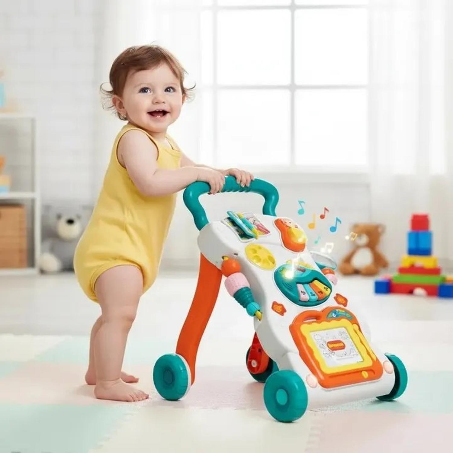 Andador Para Bebe Musical Caminador Juguetes Interactivos Colores-5