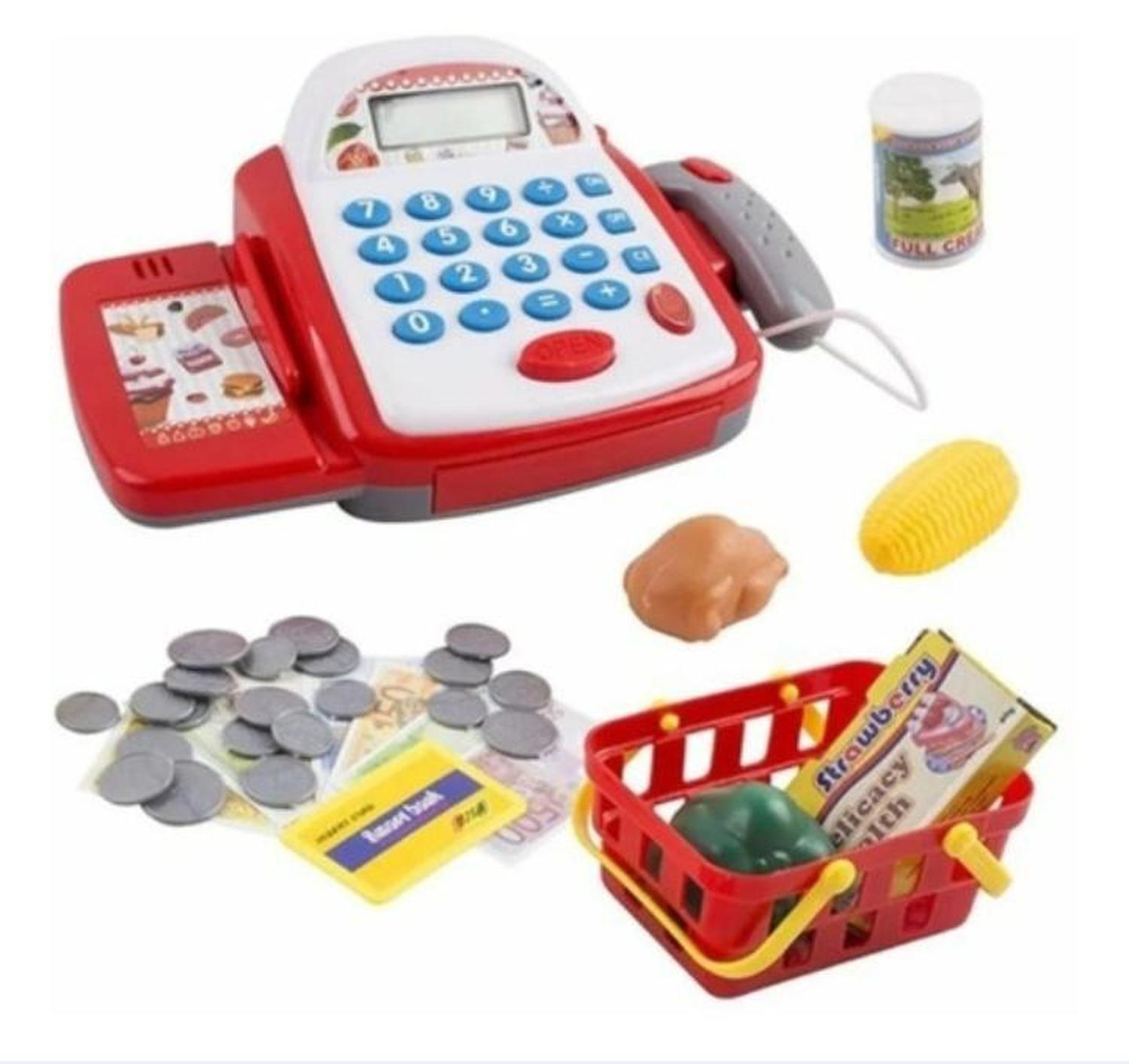 Juguete Didactico Caja Registradora Supermercado Niños-4