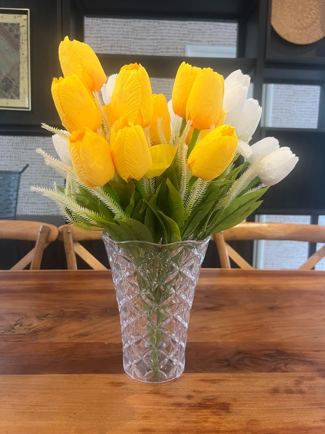 Ramo Tulipanes Artificiales 12 Uds Decoracion Hogar Tulipan-6