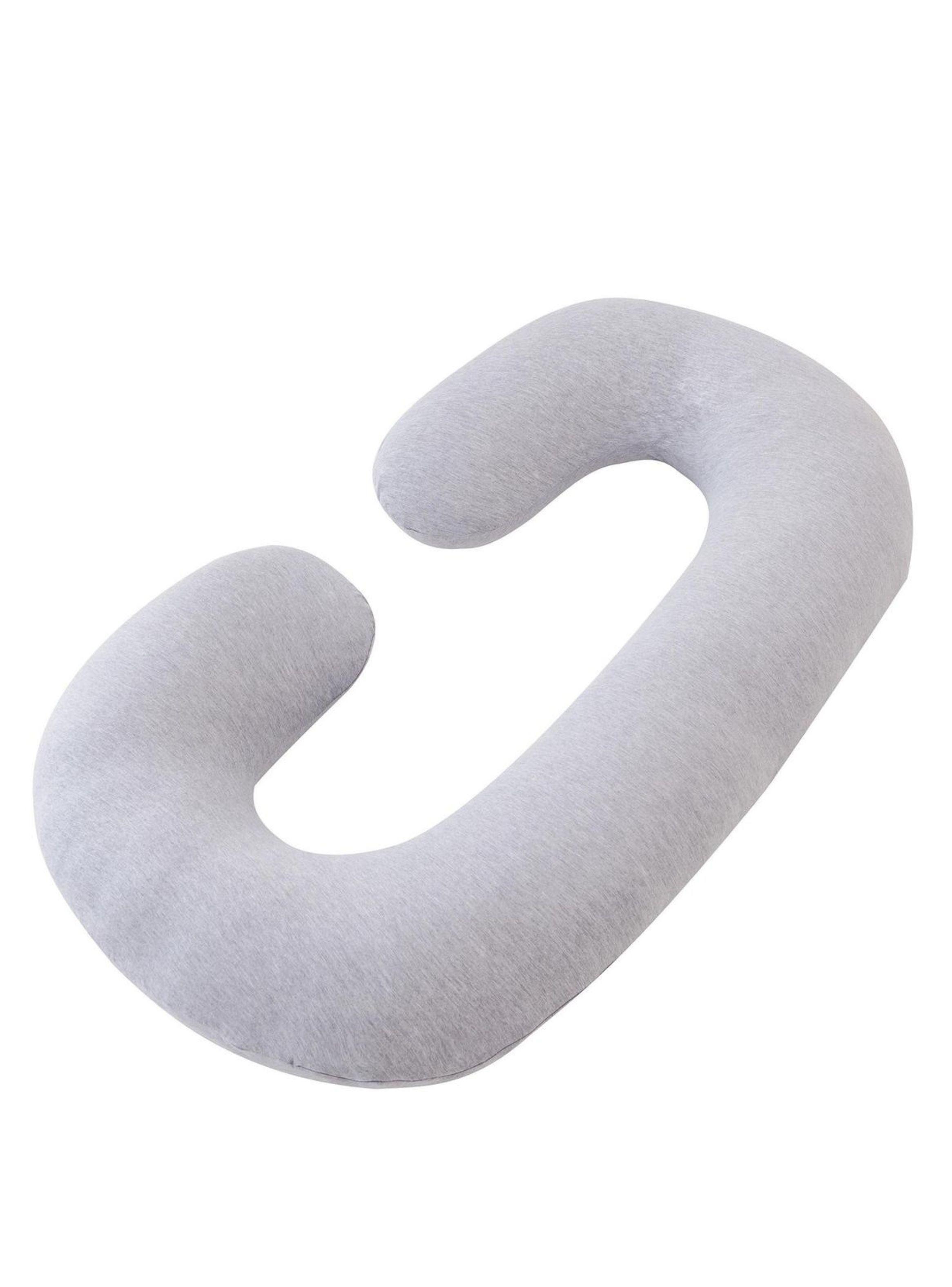 Cojín Almohada Maternal Gris Pre Y Post Natal Funda Muy Suav-4