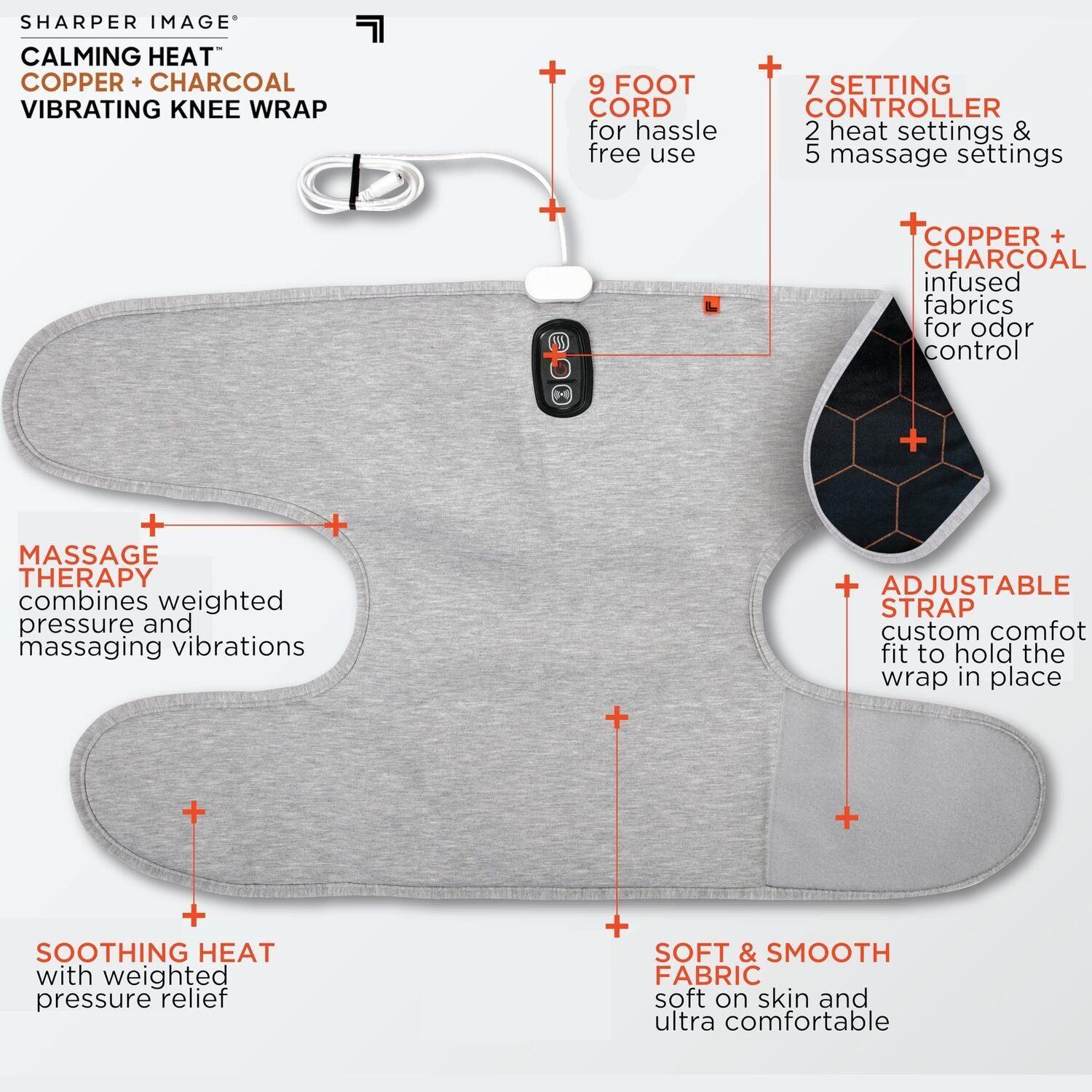 Rodillera Termica Masajeadora Vibracion Calor Alivia Artritis-5