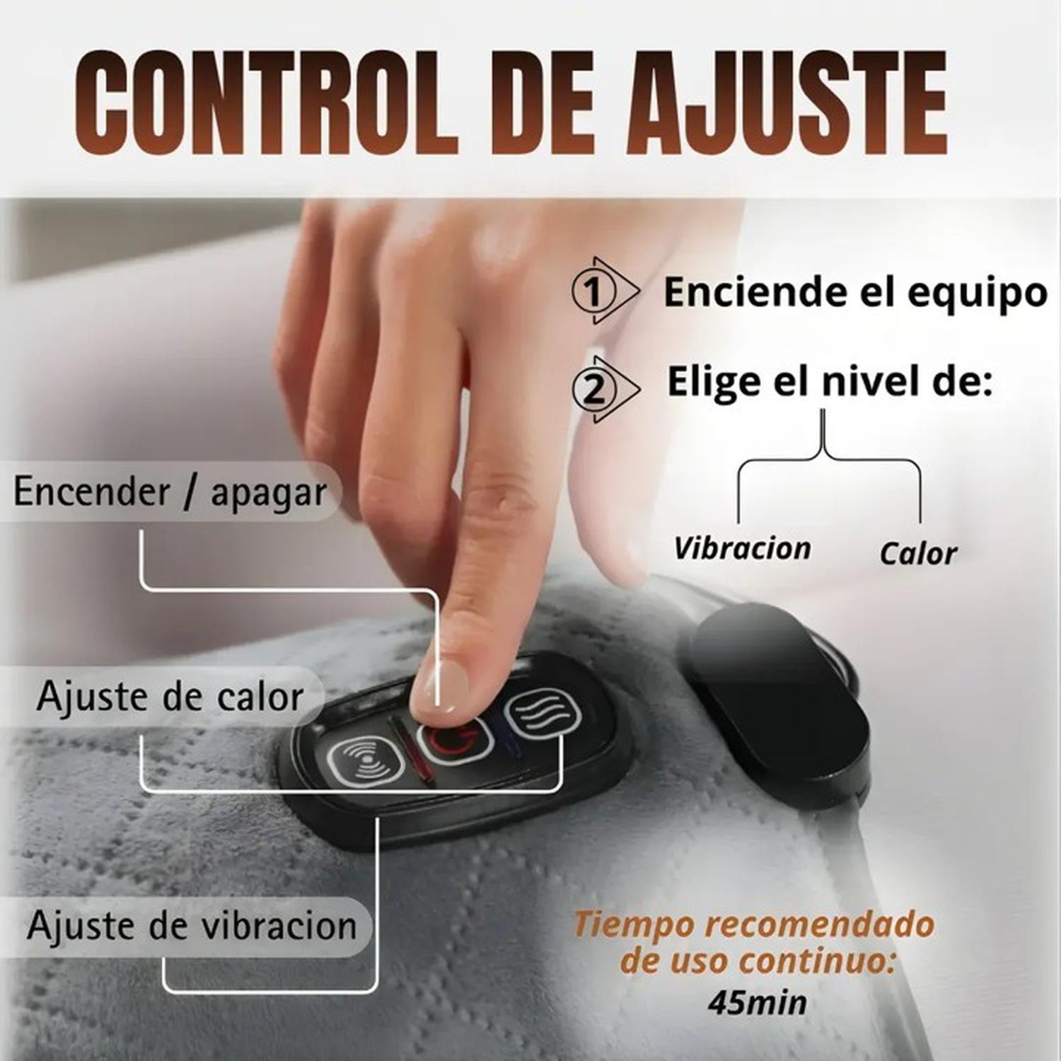 Rodillera Termica Masajeadora Vibracion Calor Alivia Artritis-9