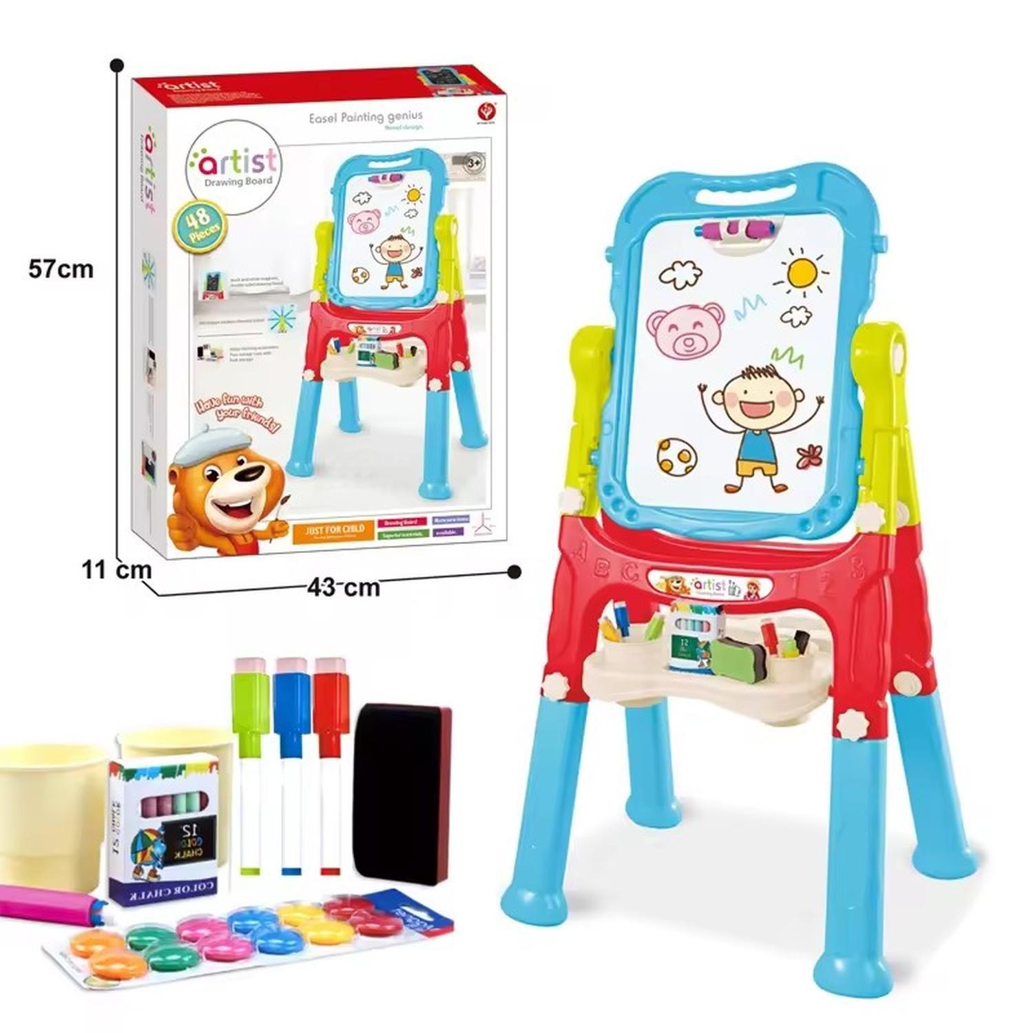 Pizarra Magnética Doble Cara para Niños 110 cm-2