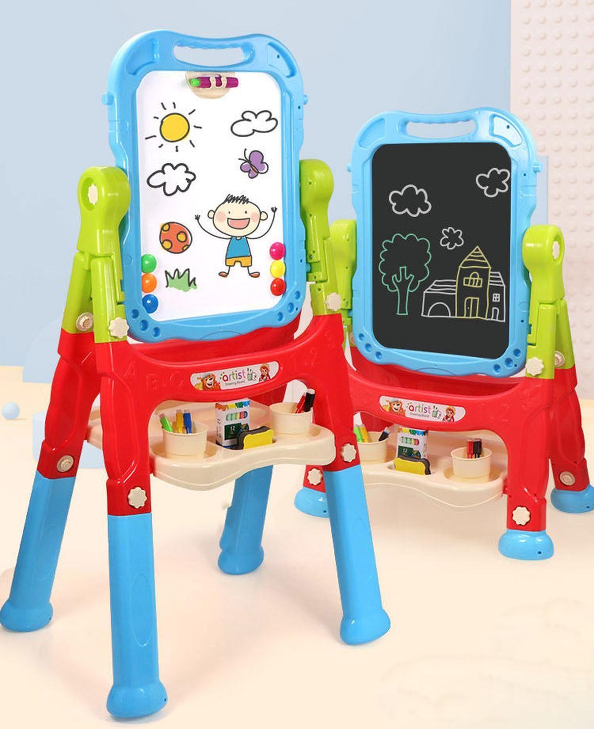 Pizarra Magnética Doble Cara para Niños 110 cm-3