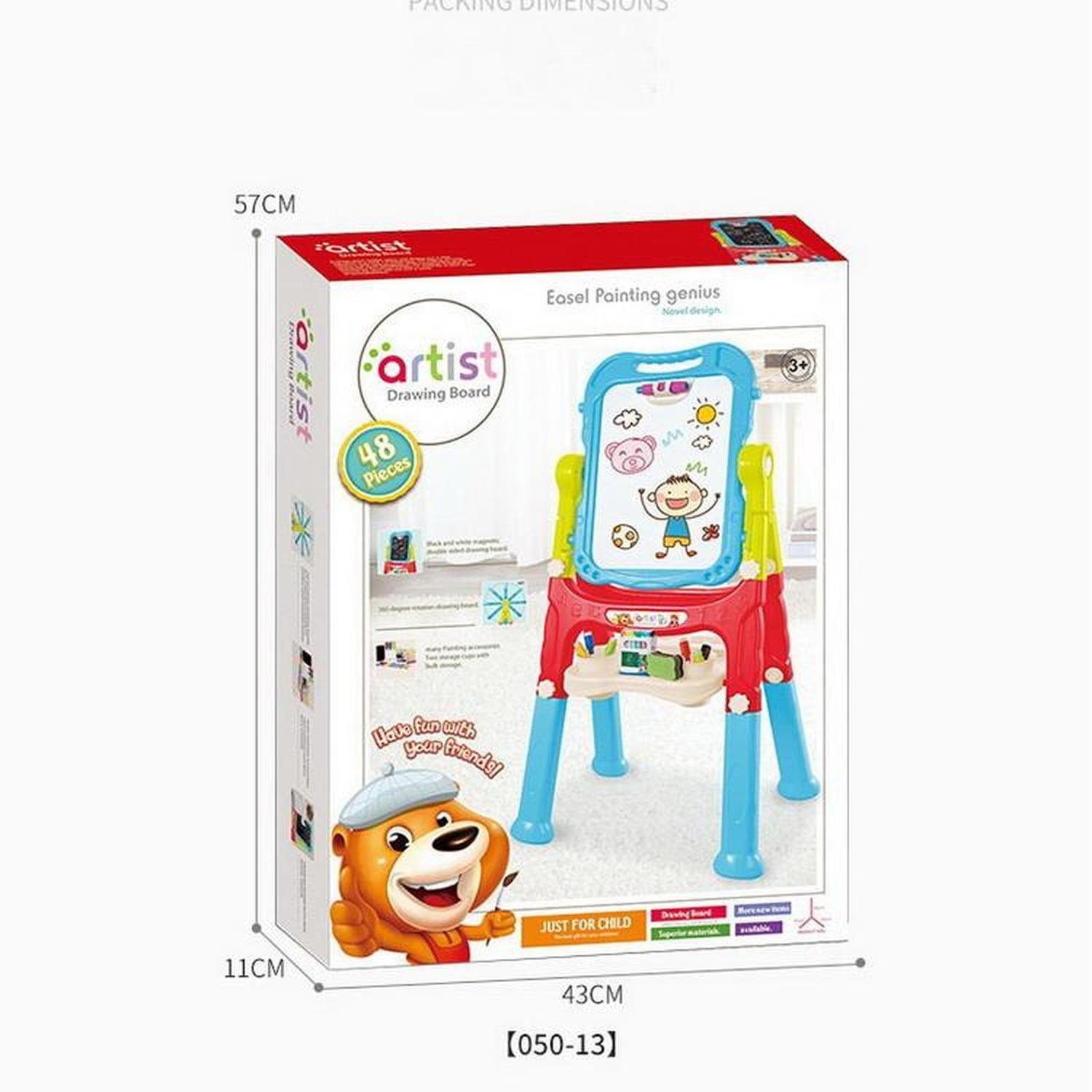 Pizarra Magnética Doble Cara para Niños 110 cm-6