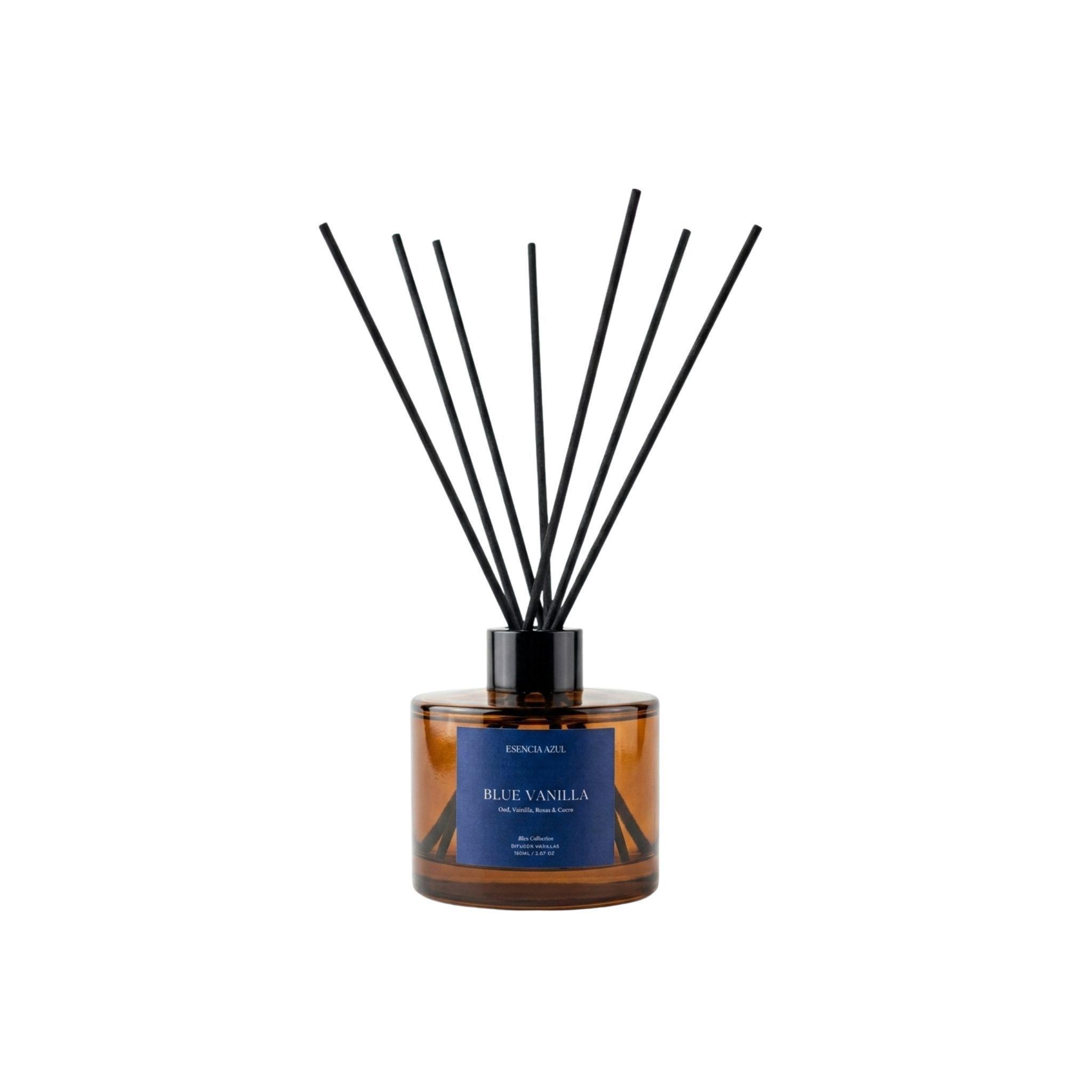 Difusor de varillas Blue Vainilla  150 ml - Esencia Azul -0