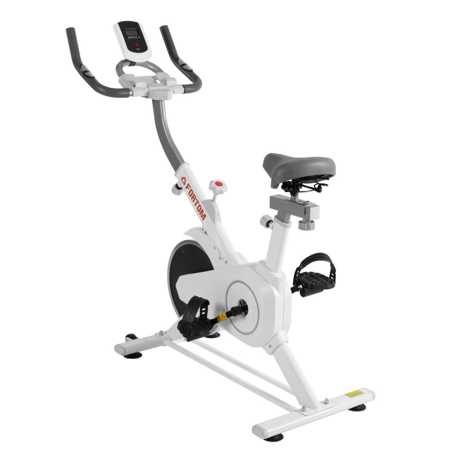 Bicicleta Spinning White Fortom-2