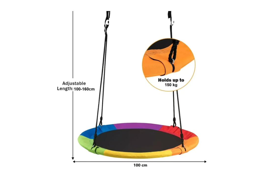 Columpio Colgante de Colores-2