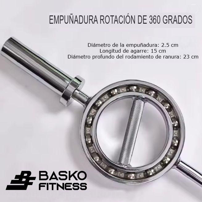Barra Olímpica Glasses Bar 360°-2