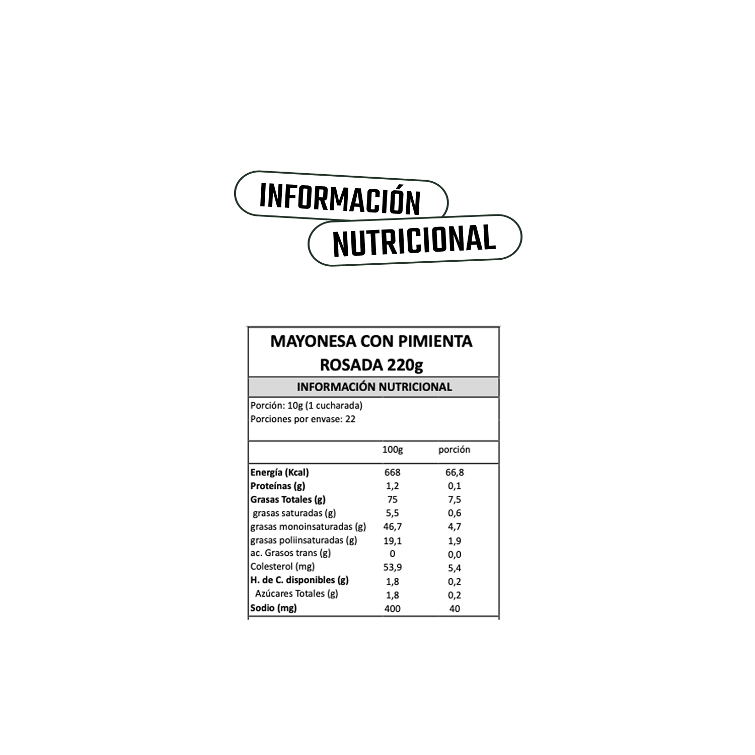 Mayonesa Pimienta Rosada Bornibus - 220 gr-4