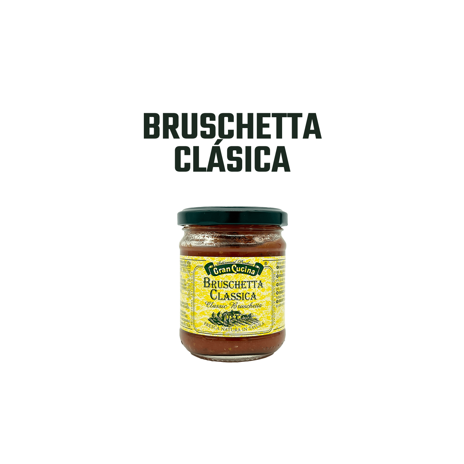 Salsa Italiana Bruschetta Gran Cucina - 180 gr-2